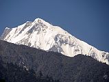 12 Annapurna II Close Up From The Trail After Bagerchap On The Annapurna Circuit